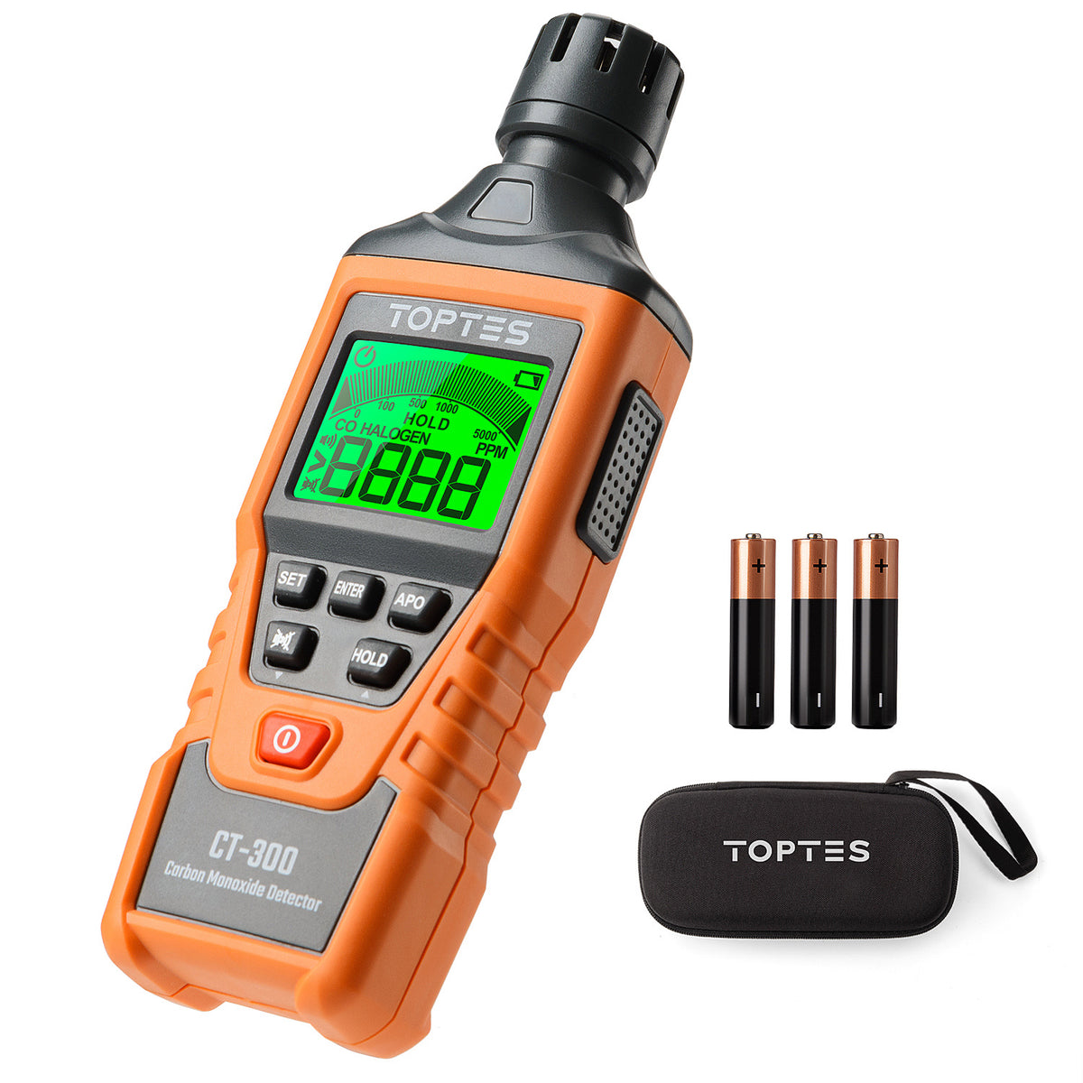 Detector portátil de CO Toptes CT-300 para hogar y viajes TopTes - Detección de gas disponible en Caracas, Venezuela | Precio: $91.98 USD | Envío a toda Venezuela | IoniaShop