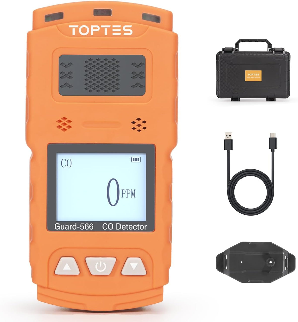 Detector portátil de CO Toptes Guard-566 con umbrales ajustables TopTes - Detección de gas disponible en Caracas, Venezuela | Precio: $159.98 USD | Envío a toda Venezuela | IoniaShop