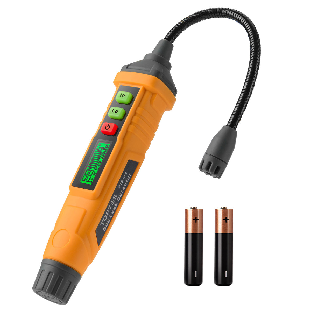 Detector de fugas de gas Toptes PT210S con sonda de 10 cm TopTes - Detección de gas disponible en Caracas, Venezuela | Precio: $73.98 USD | Envío a toda Venezuela | IoniaShop